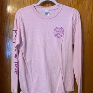 Pink puppy love shirt